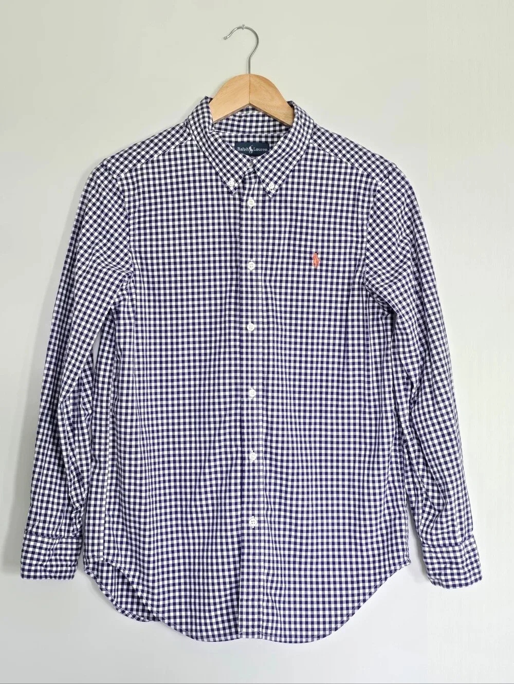 Ralph Lauren Boys Gingham Dress Shirt